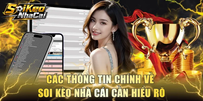 Các thông tin chính về soi kèo nhà cái cần hiểu rõ