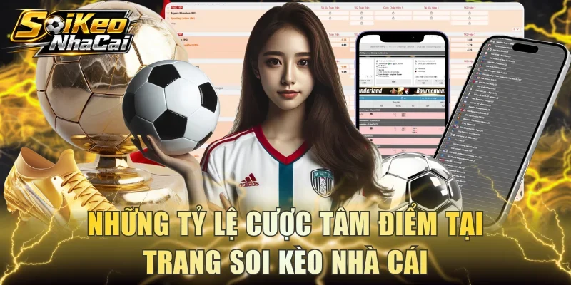 Những tỷ lệ cược tâm điểm tại trang soi kèo nhà cái